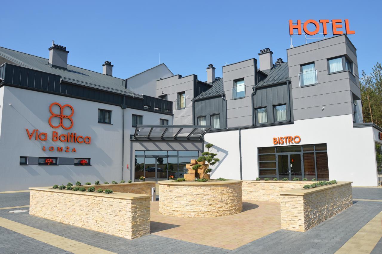 Hotel Via Baltica Lomza Exterior foto