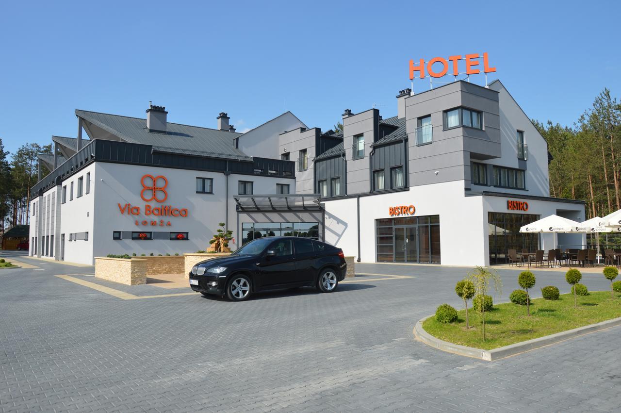 Hotel Via Baltica Lomza Exterior foto